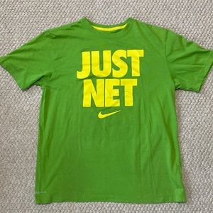 Men’s Lime Green Nike Tee Shirt Sz L